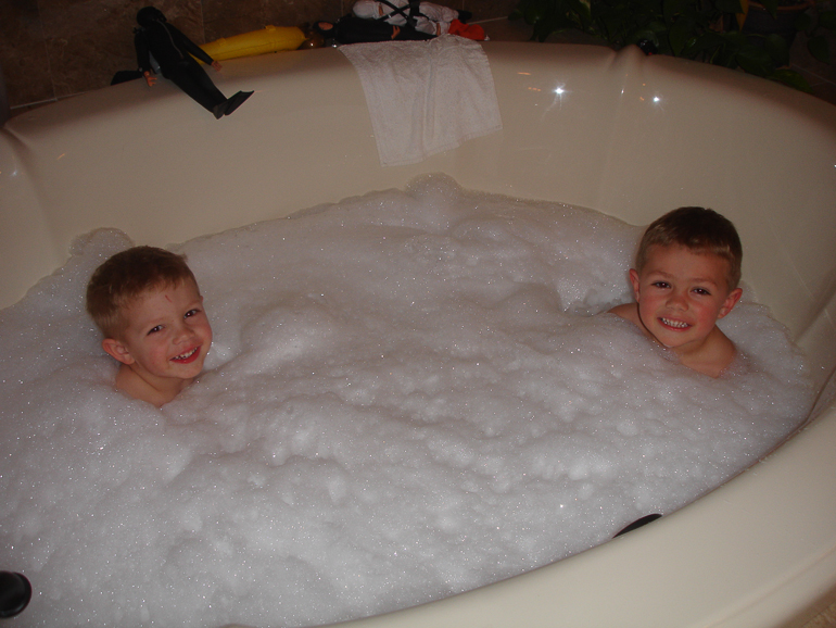 Bubble Bath: Grant & David Kish