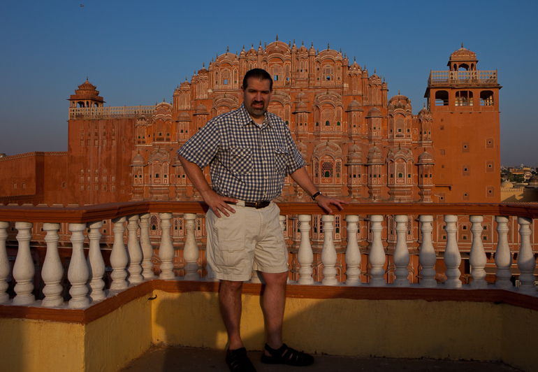 Dave Kish, Hawa Mahal, Jaipur India