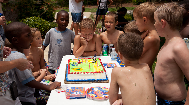 Grant Kish's 7th birthday party