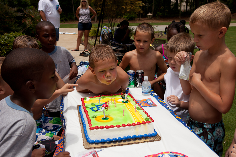 Grant Kish's 7th birthday party