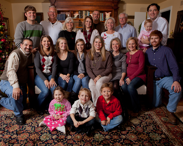 Back Row: Jay Gibson, Dan Gibson, Becky Gibson, Kristi Gibson, Joe Gibson, Terri Leigh Gibson, Bill Gibson, Sara Grace Latham, Jeff Latham. Middle Row, Dave Kish, Brittany Whitfield, Lauren Latham, Ashton Gibson, Morgan Gibson, Leigh Kish, Katie Sarrells, Drew Sarrells.  Front Row: Anna Kate Latham, David Kish, Grant Kish