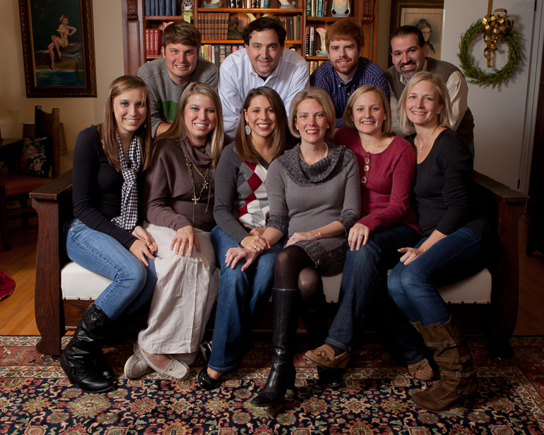 Back row: Jay Gibson, Jeff Latham, Drew Sarrells, Dave Kish.  Front Row: Ashton Gibson, Morgan Gibson, Brittany Whitfield, Leigh Kish, Katie Sarrells, Lauren Latham.