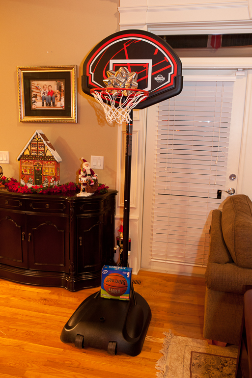 A new basketball goal!