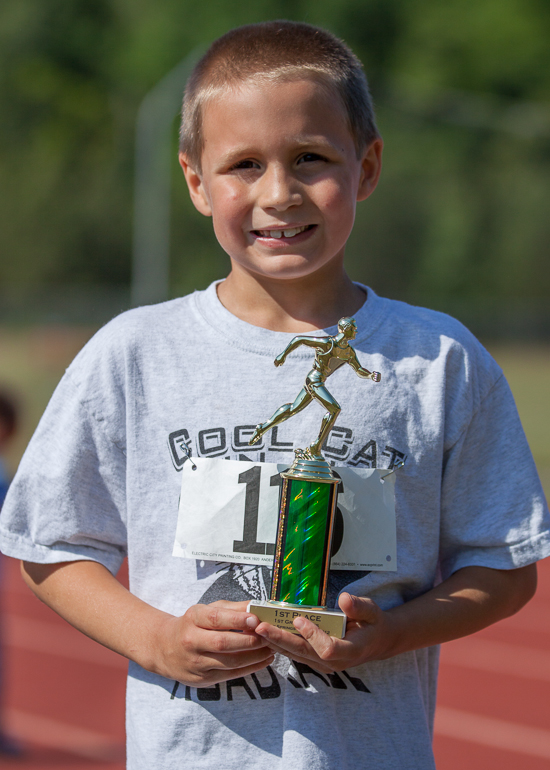 Camden Lailer, 1st Grade Boys Champion