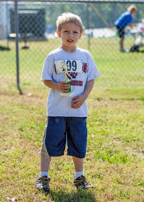 David Kish, Kindergarten Boys Runner Up.