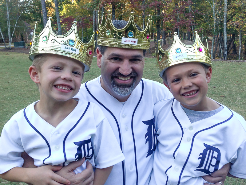 David, Dave & Grant Kish celebrate the Triple Crown!