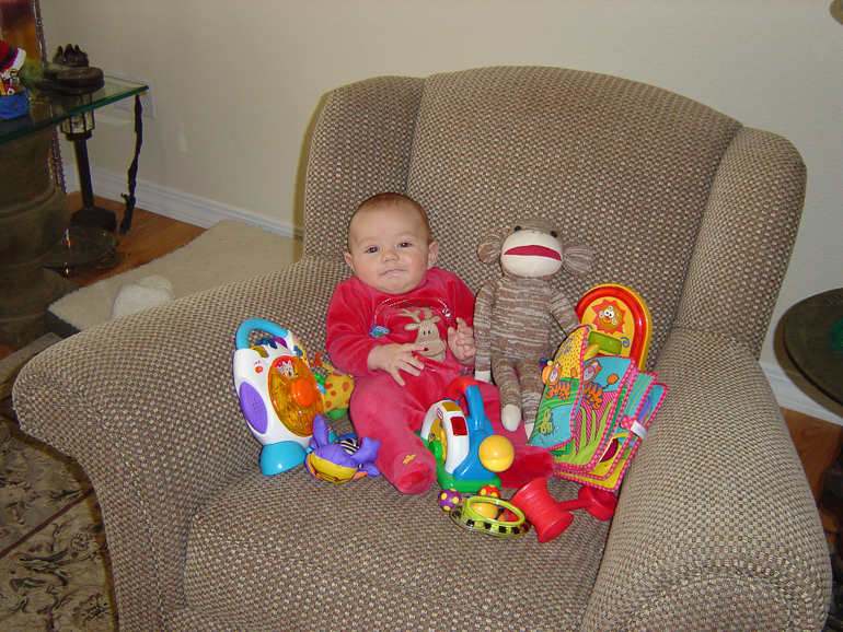 Grant Kish & his Christmas loot