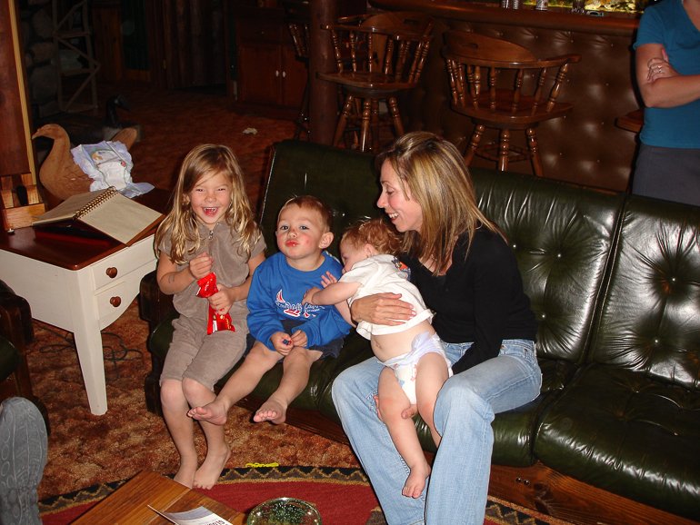 Gabriella, Grant, David & Ellen Kish