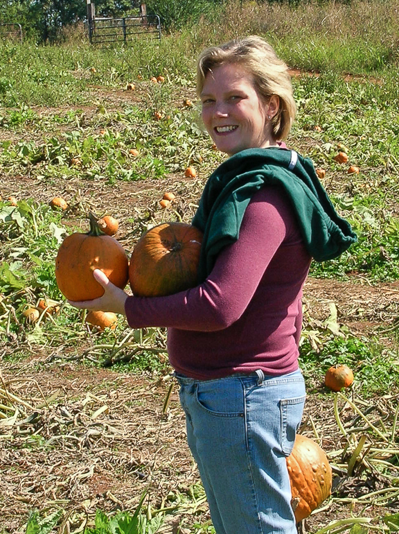 Leigh Kish at the Pumpkin Patch, Hayden, AL