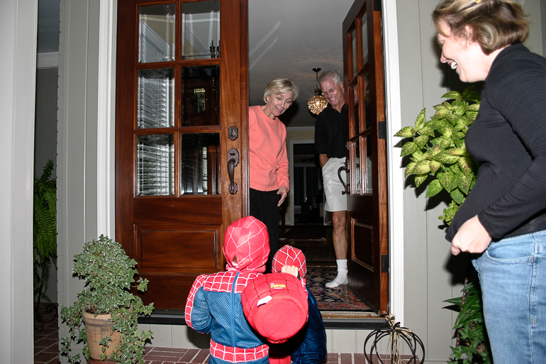 Trick or Treat! Grant, David & Leigh Kish, Terri Leigh & Bill Gibson