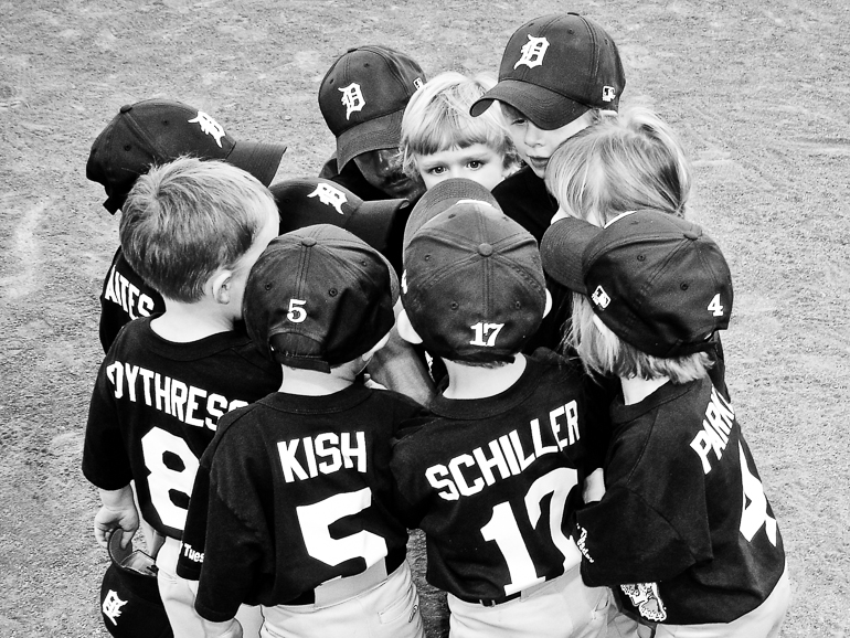 Grant Kish's first Ball Team