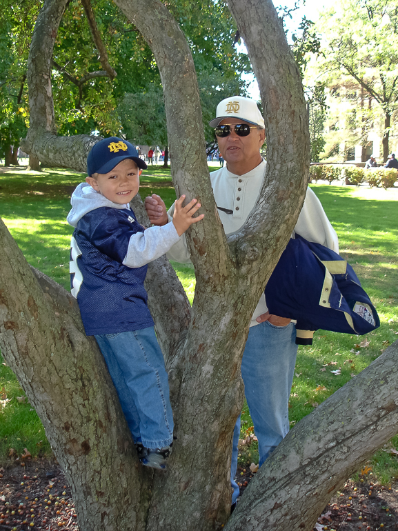 Grant & Dave Kish, Notre Dame Stadium