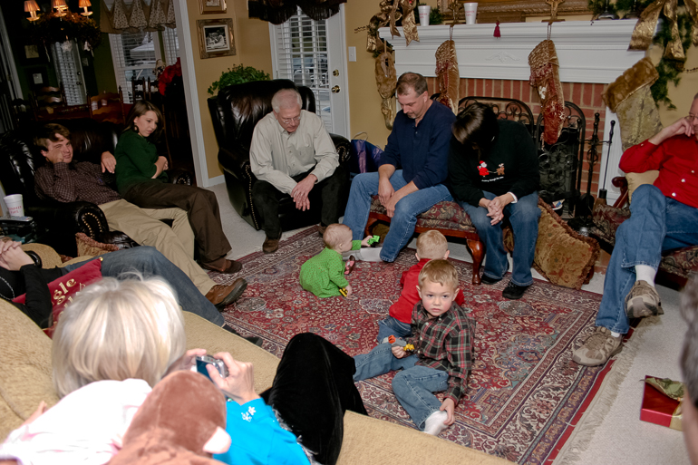 Jay Gibson, Brittany Whitfield, Bill Gibson, Anna Kate Latham, Joe Gibson, David Kish, Grnat Kish, Kristi Gibson, Dan Gibson (Terri Leigh Gibson in foreground)