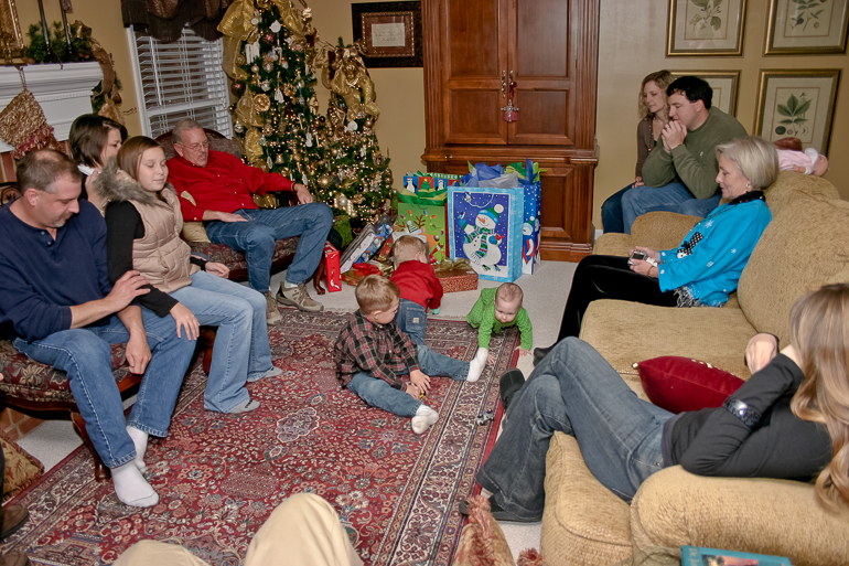 Joe , Kristi, Ashton & Dan Gibson, Grant & David Kish, Anna Kate, Lauren & Jeff Latham, Terri Leigh Gibson