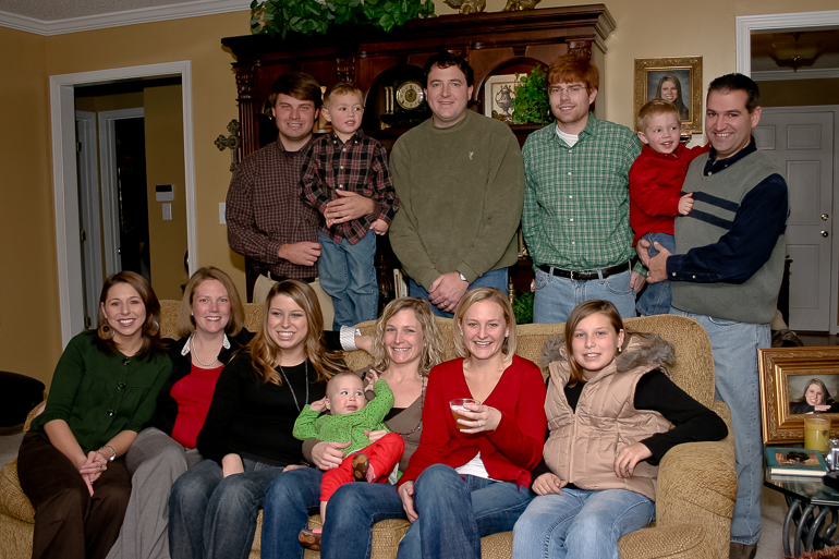 Back Row: Jay Gibson, Grant Kish, Jeff Latham, Drew Sorrells, David & Dave Kish.  Front Row: Brittany Whitfield, Leigh Kish, Morgan Gibson, Anna Kate & Lauren Latham, Katie Sorrells, Ashton Gibson