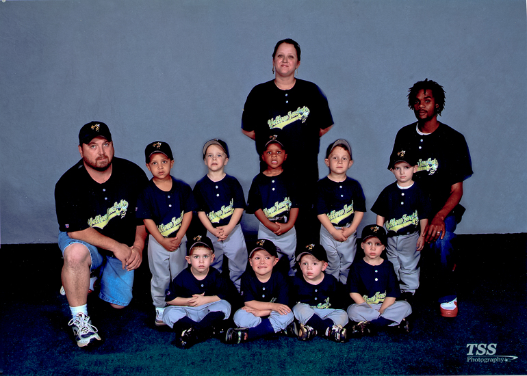 Grant and David Kish's Tee Ball Team