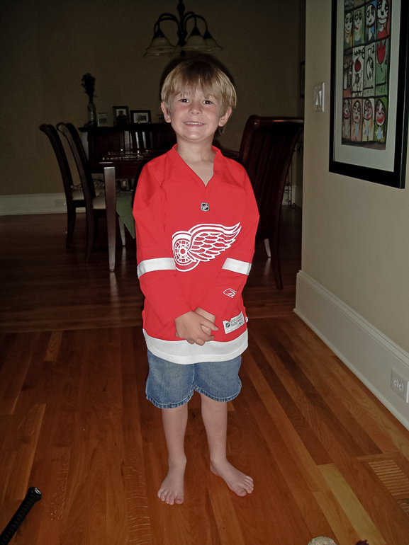 Ryan Reichner, No. 1 Red Wings Fan