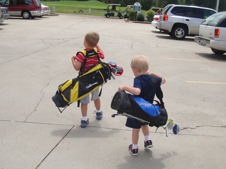 Grant and David Kish at St. Andrews's Golf & Country Club