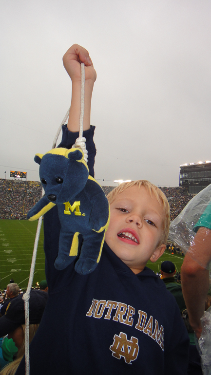 David Kish & Skunk Bear, Notre Dame Stadium