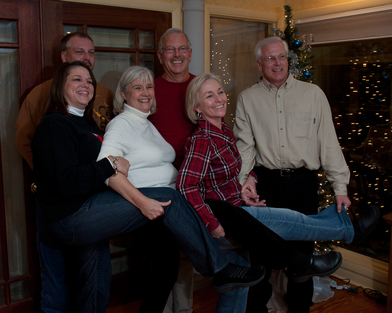 Kristi & Joe Gibson, Becky & Dan Gisbon, Terri Leigh & Bill Gibson