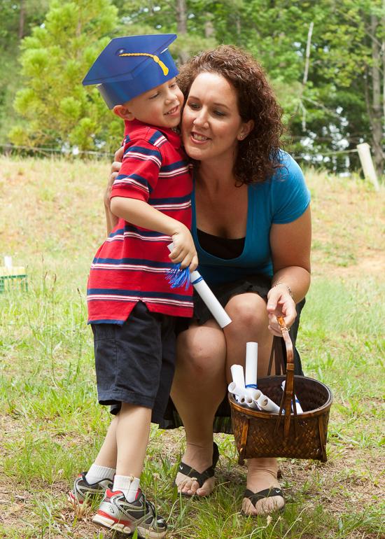 David Kish graduates from Pre K.